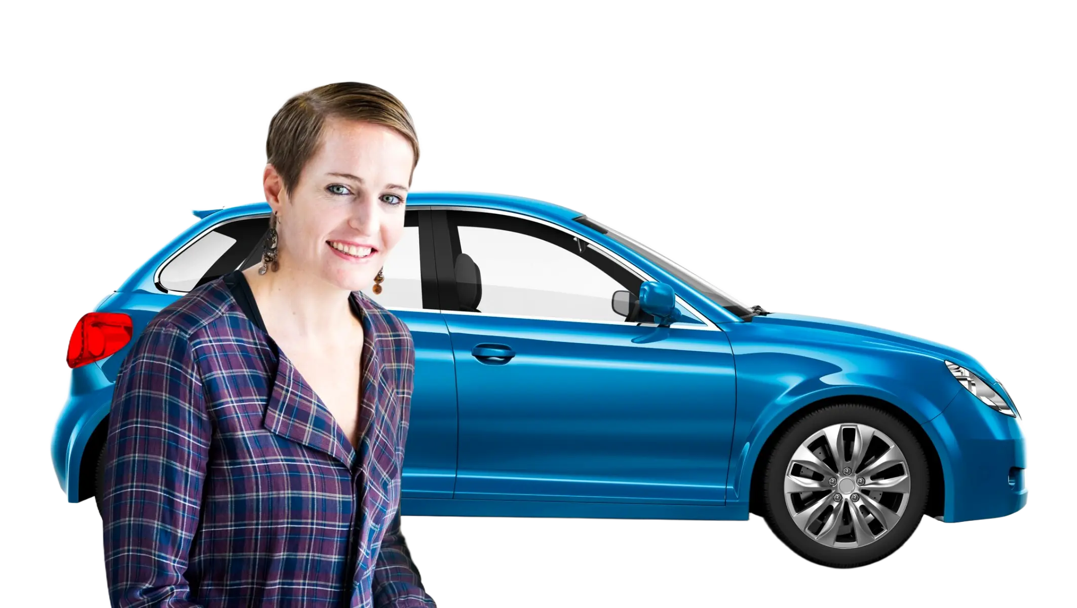 Blue Car by Sell The Car